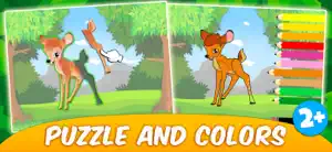 Forest:Toddlers Coloring Games screenshot #2 for iPhone