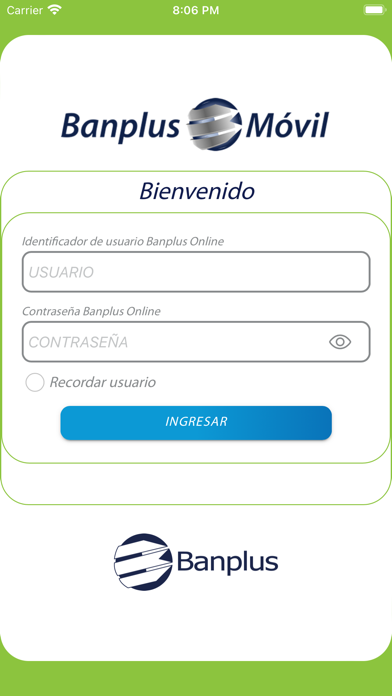 Banplus Móvil Screenshot