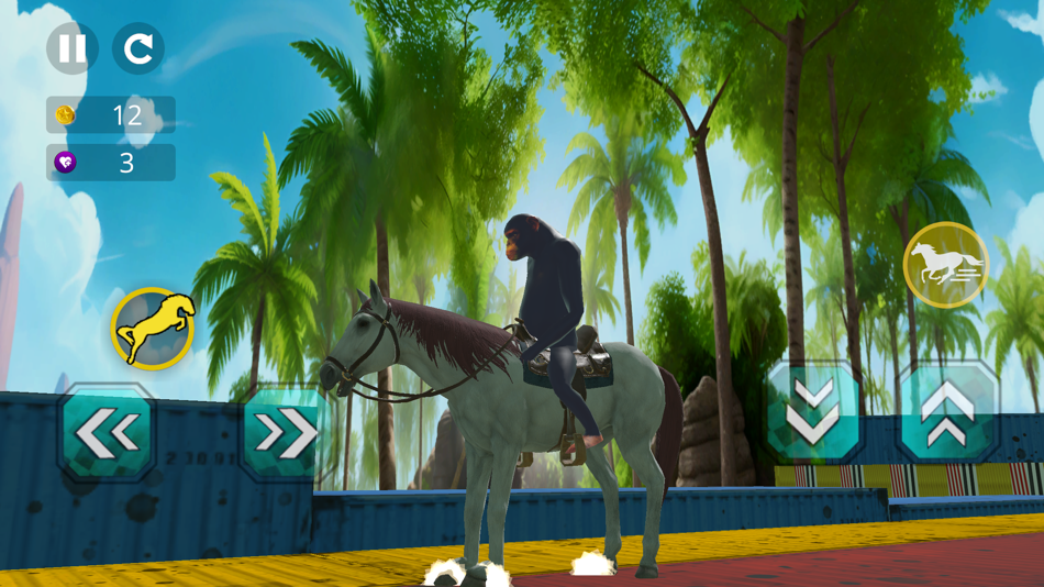 #4. Stars Horse Stunts Horse Games (iOS) By: Muhammad Hassan