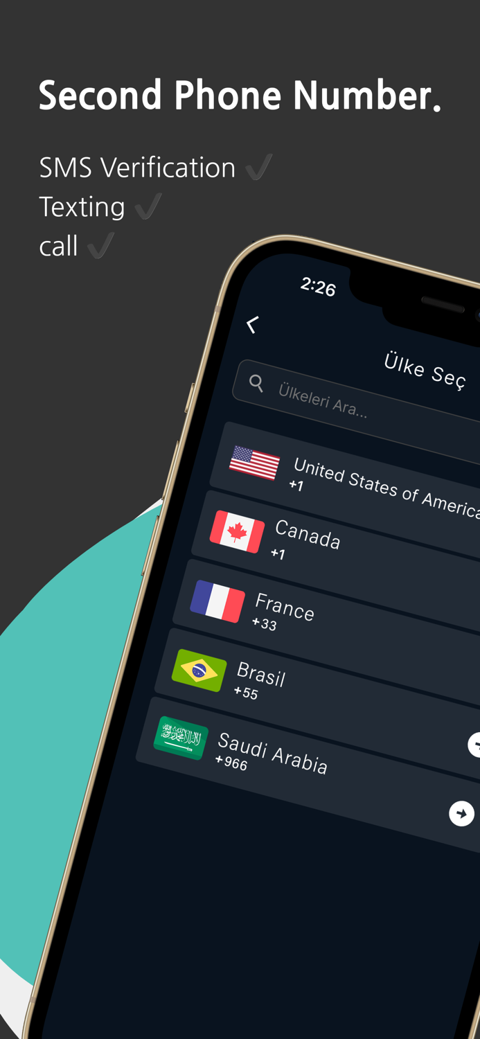 iNumber  2nd Virtual Number