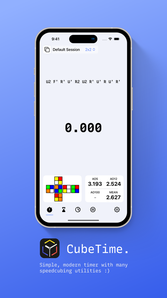 #1. CubeTime (iOS) 由: B AND X SOFTWARE LIMITED