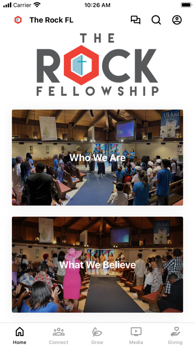 The Rock Fellowship Screenshot