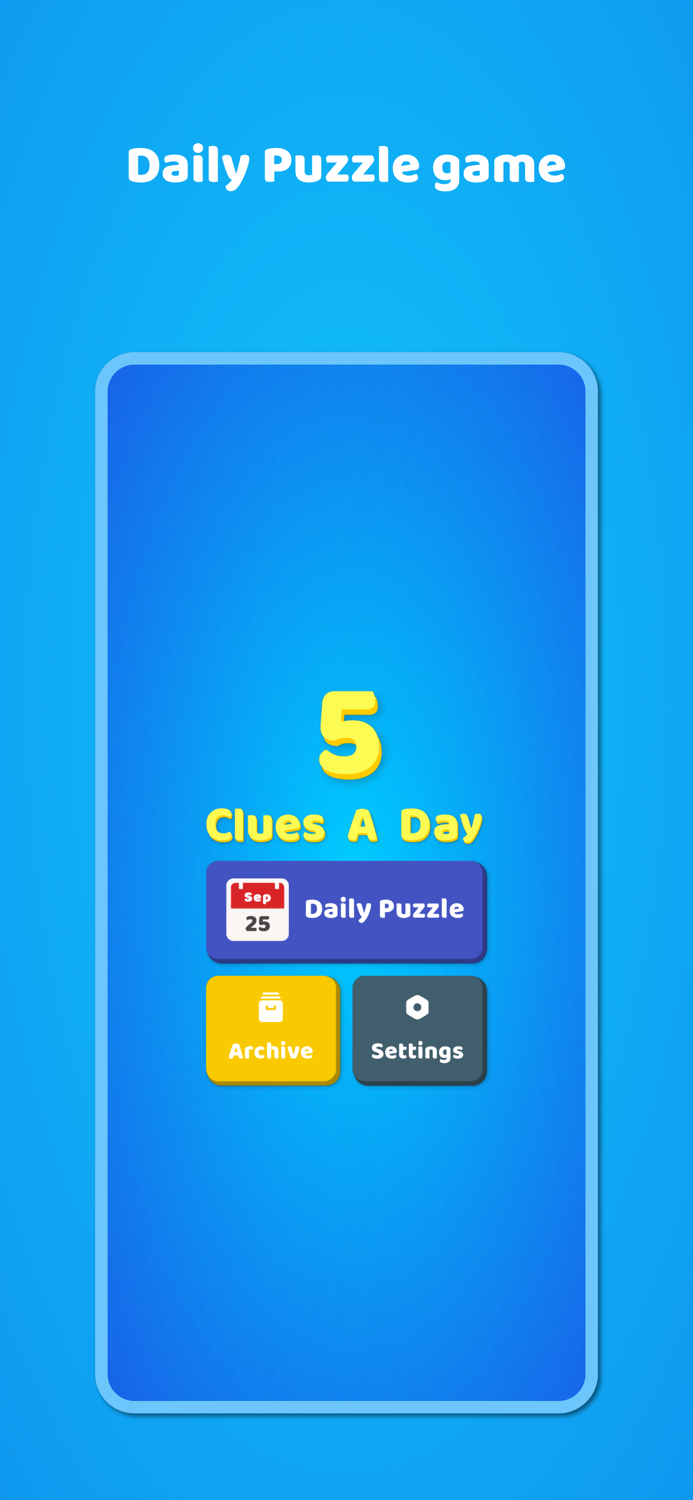 5 Clues A Day