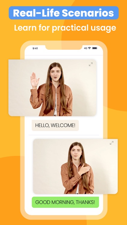 EchoHands: learn sign language
