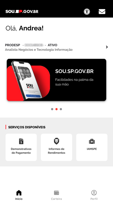 SOU.SP.GOV.BR Screenshot