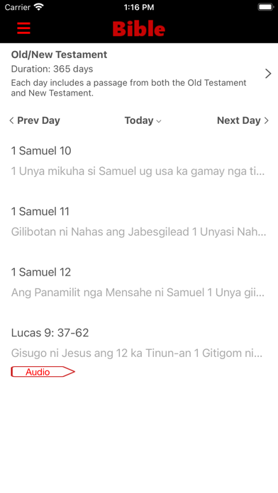 Tagalog Bible Ang Biblia Screenshot