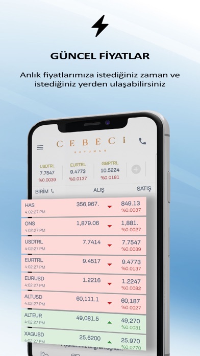 CEBECİ KIYMETLİ MADENLER Screenshot