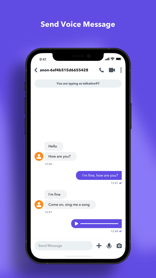 #4. Anonymous Chat & Fun (iOS) 게시자: Envuu