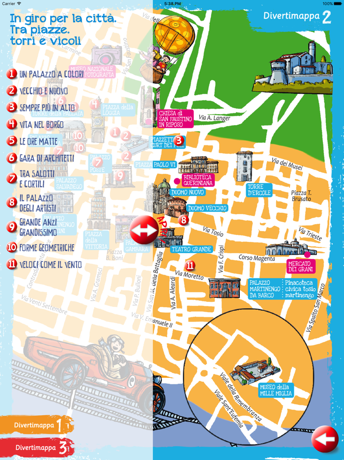 Scopri Brescia - Divertimappa