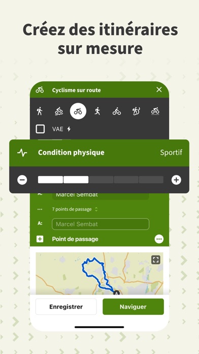 Screenshot #2 pour komoot - rando, vélo & course