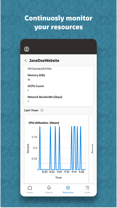 Oracle Cloud Infrastructure Screenshot