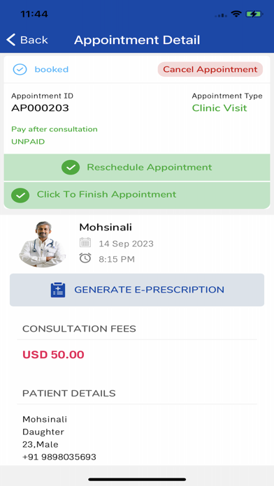 CongoRx Doctor Screenshot