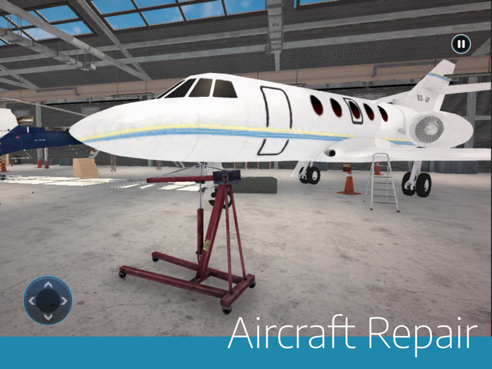 Airplane Mechanic Sim Game
