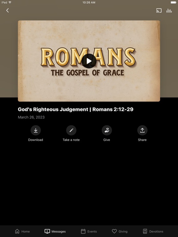 Screenshot #6 pour Calvary Chapel Treasure Valley