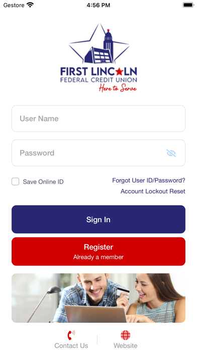 First Lincoln Mobile Banking Screenshot