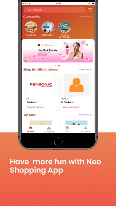 Neo Shopping Screenshot