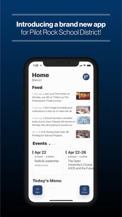 Pilot Rock School District Screenshot