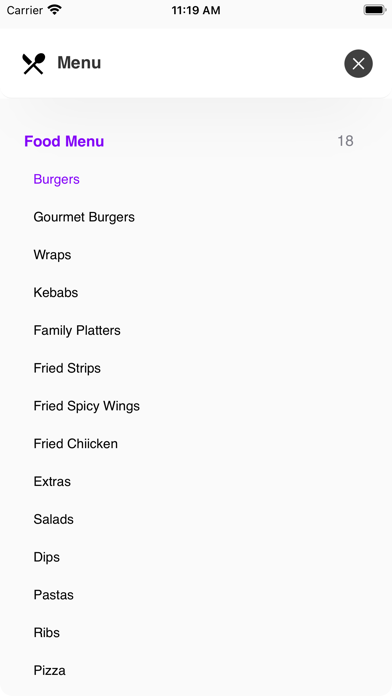 Palace Grill & Pizza Screenshot