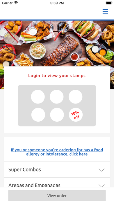 AREPAS AGLAES, London Screenshot