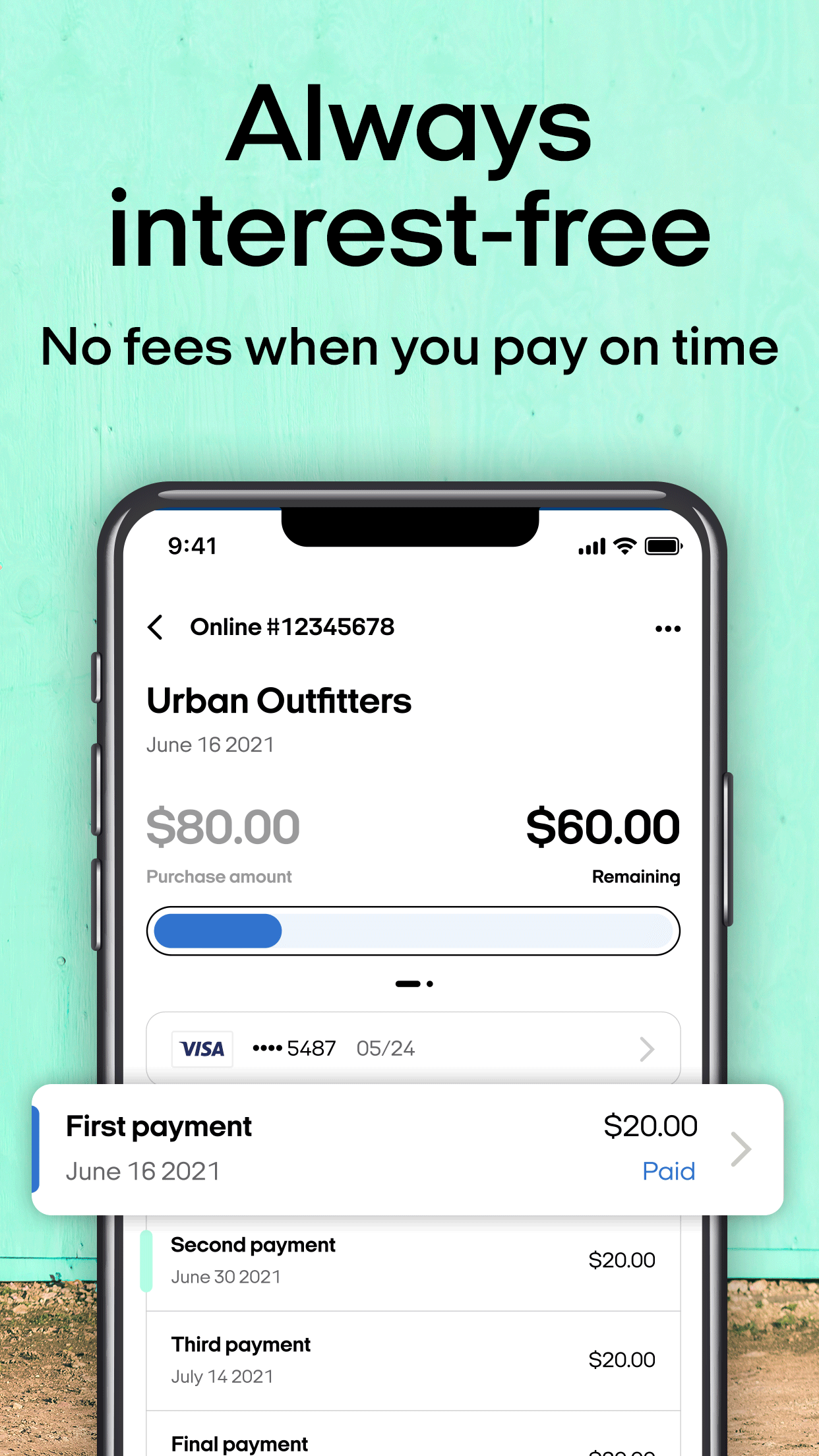 Afterpay: Pay over time screenshot 4