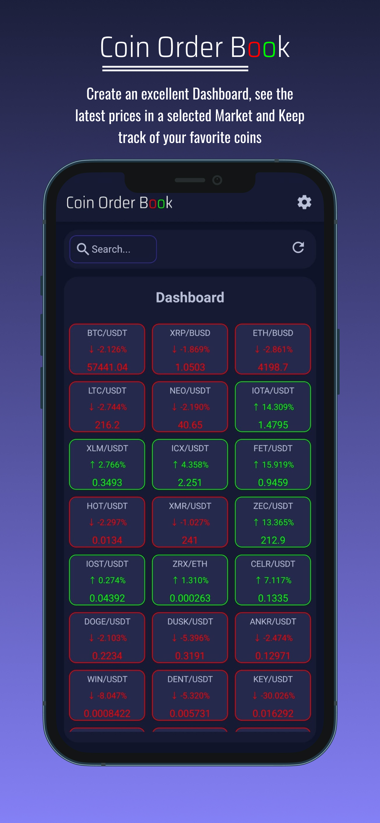 Coin Order Book