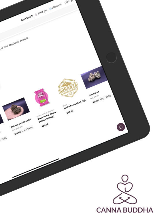 CannaBuddha iPad screenshot 2 - Medical app