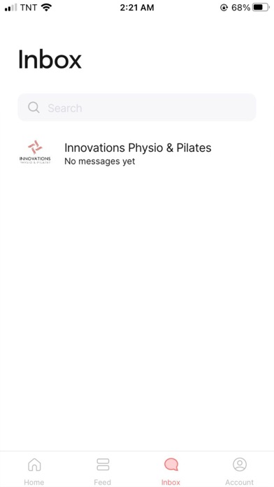 Innovations Physio&Pilates app Screenshot