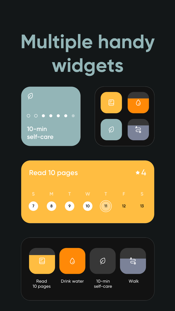 Atomic habits Routine tracker