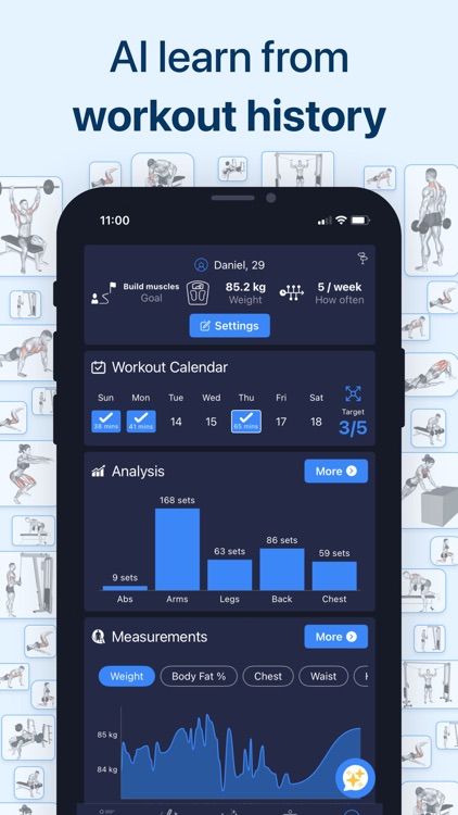 Workout AI: Gym & Home Planner screenshot-9