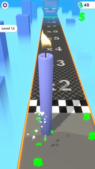 Candle Melt Runner! Screenshot