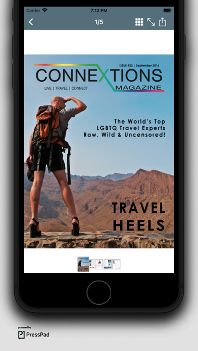 Connextions Magazine Screenshot