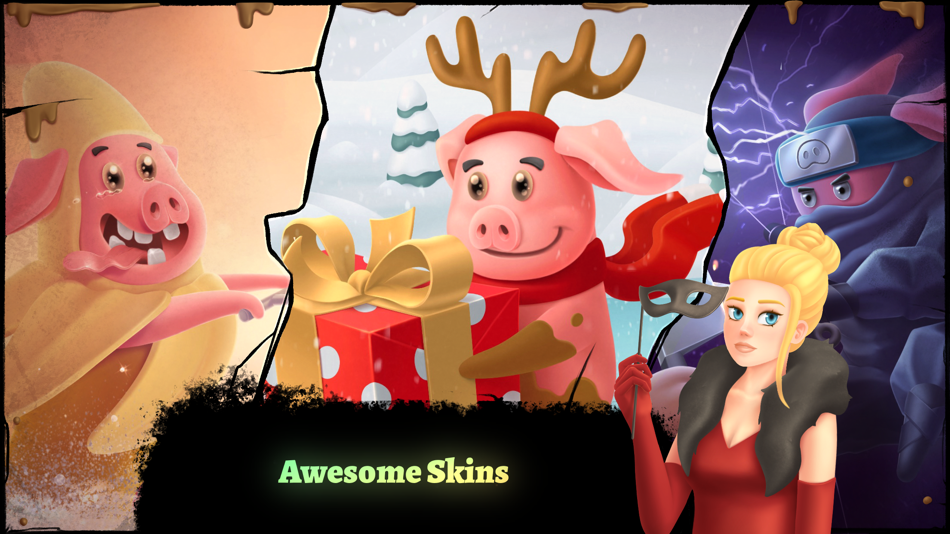 #6. Sparkle Piglet (iOS) 由: Stanislau Malchanau