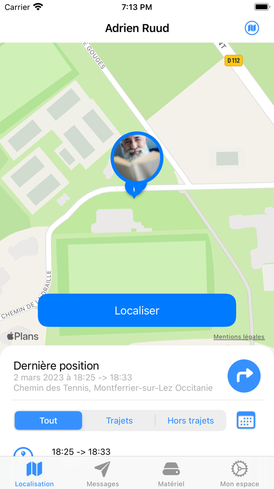 #1. Géolocactive (iOS) 由: La Poste Services à la personne