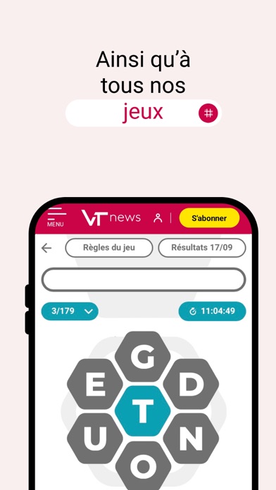 VTNews : Votre territoire Screenshot