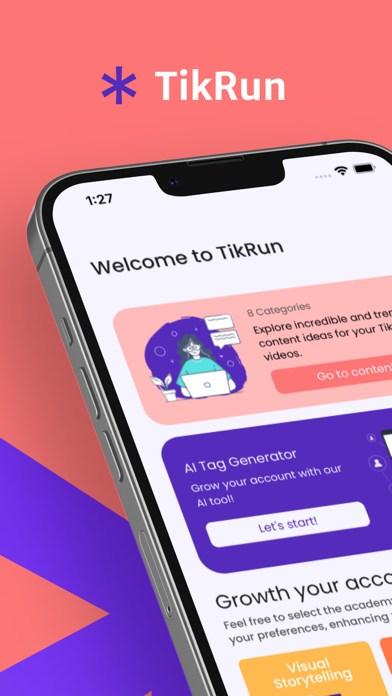 TikRun: Boost social media Screenshot