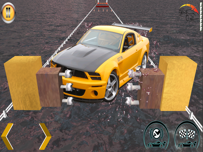 Car crash simulatorBeam drive