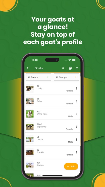 My Goat Manager - Farming app