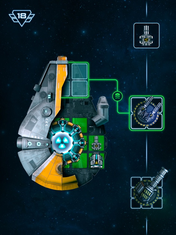 Screenshot #1 for Space Arena: Spaceship Game