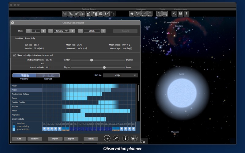 Redshift 9 Premium - Astronomy Screenshot