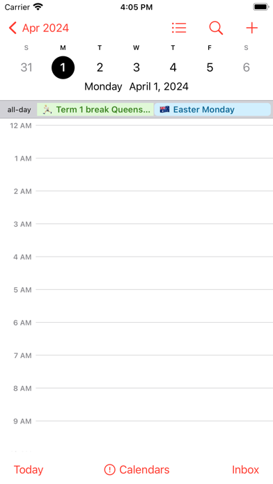 Australian Holidays 2024-2025 Screenshot