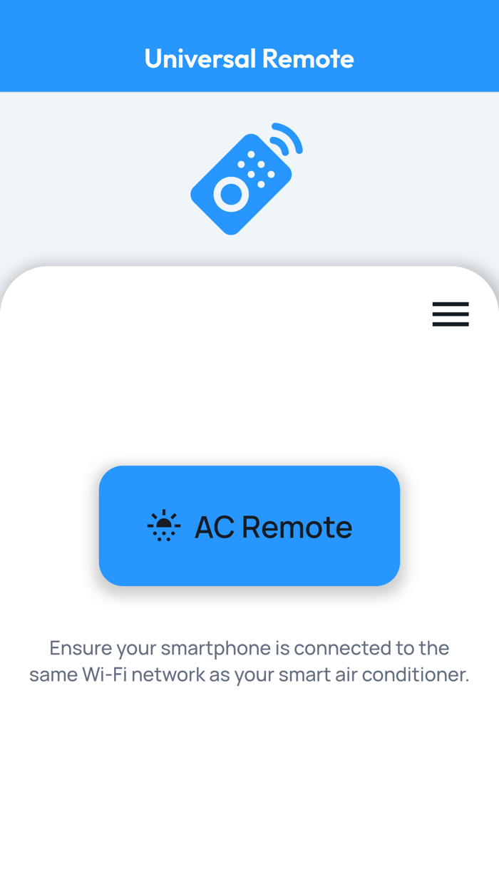 Remote for Air Conditioner