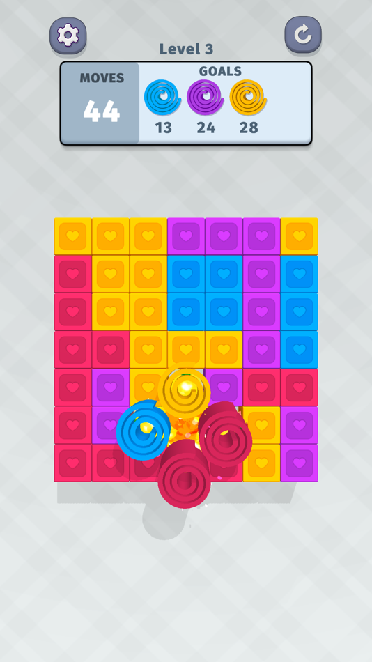 #8. Spiral Color Roll - 3d Puzzles (iOS) 由: 8Great, Games LLC