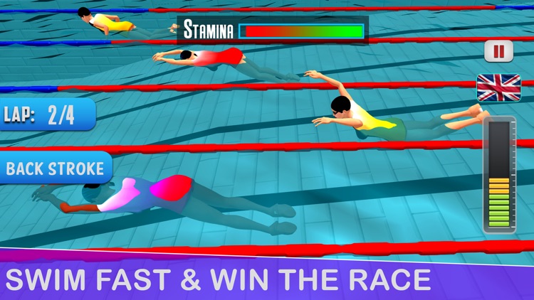 Pool Swimming Race 3D screenshot-5