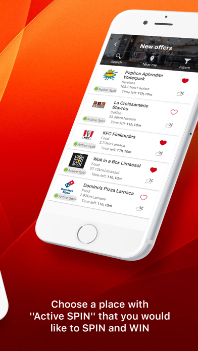 SpinDeals app Screenshot