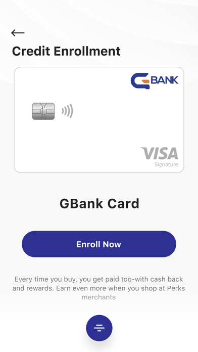 GBank CC Screenshot