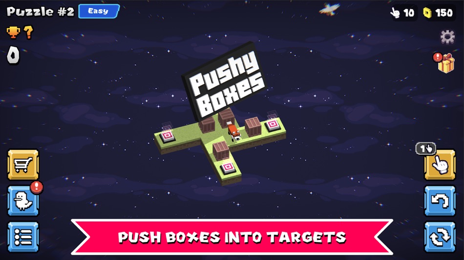 #1. Pushy Boxes - Pushing Puzzle (iOS) Podle: Thanh Dinh Le