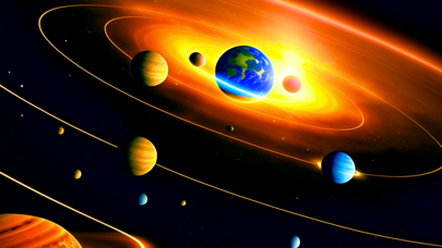 Solar System Planets: 3D Space Screenshot
