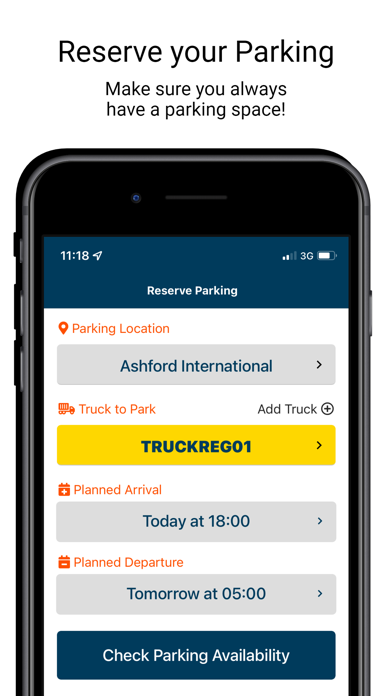 My Truck Parking Screenshot