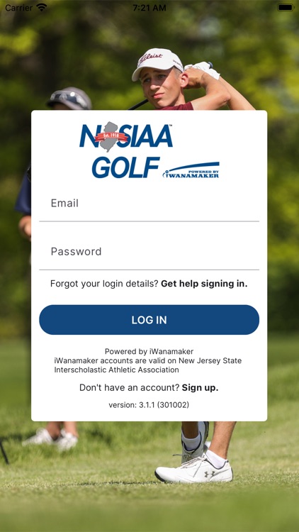 NJSIAA Golf