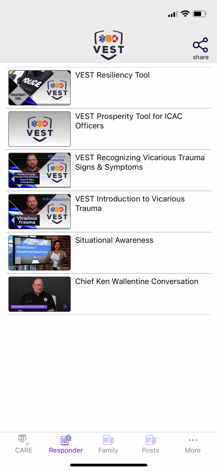 VEST First Responders